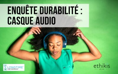 Enquête durabilité : Casque audio