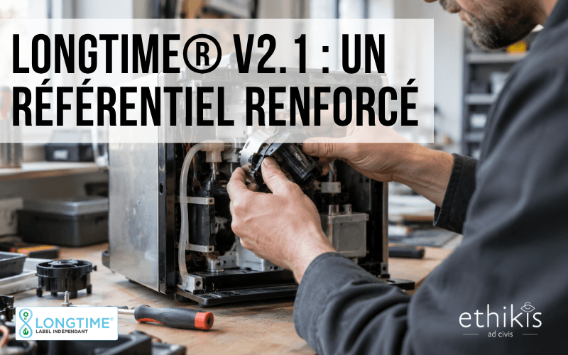 Schéma illustrant les nouveautés du référentiel LONGTIME® V2.1